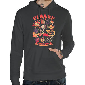 Sweat - Pirate Starter Pack, Coloris Dark grey, Collections SOLDES, SWEAT-SHIRT GEEK, Top des ventes - Checkpoint, Vendor - Eduely Studio, Checkpoint