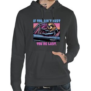 Sweat - Fast or Last, Coloris Dark grey, Collections SOLDES, SWEAT-SHIRT GEEK, Top des ventes - Checkpoint, Vendor - Glitchygorilla, Checkpoint