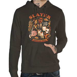 Sweat - Slayer Starter Pack, Coloris Dark khaki, Collections SOLDES, SWEAT-SHIRT GEEK, Top des ventes - Checkpoint, Vendor - Eduely Studio, Checkpoint