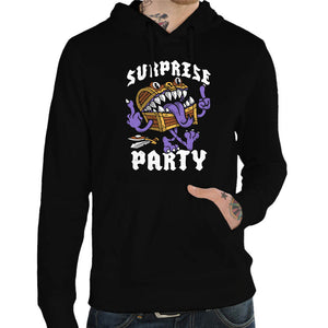 Sweat - Surprise Party, Coloris Noir, Collections SWEAT-SHIRT GEEK, Vendor - Nemons, Checkpoint