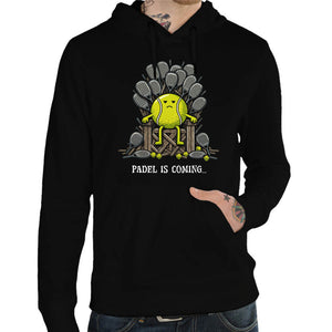Sweat Geek - Padel is Coming, Coloris Noir, Collections SWEAT-SHIRT GEEK, Vendor - Tawan, Checkpoint