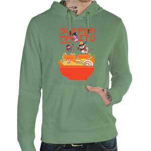 Sweat - Mario Broth, Coloris Sage, Collections SWEAT-SHIRT GEEK, Vendor - Ppmind, Checkpoint