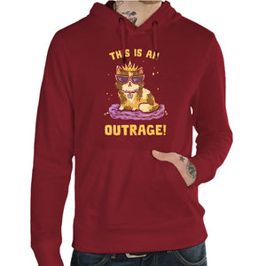 Sweat - This is an Outrage, Coloris Terracota, Collections SOLDES, SWEAT-SHIRT GEEK, Top des ventes - Checkpoint, Vendor - KG07, Checkpoint