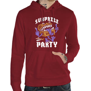 Sweat - Surprise Party, Coloris Terracota, Collections SWEAT-SHIRT GEEK, Vendor - Nemons, Checkpoint