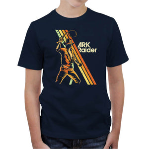 T-shirt Enfant Geek - Ark Rider, Coloris Bleu Nuit, Collections SOLDES, T-SHIRT GEEK ENFANT, Top des ventes - Checkpoint, Vendor - RetroDivision, Checkpoint