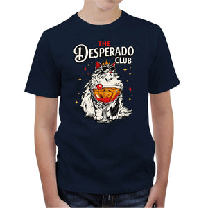 T-shirt Enfant Geek - The Desperado Club, Coloris Bleu Nuit, Collections SOLDES, T-SHIRT GEEK ENFANT, Top des ventes - Checkpoint, Checkpoint