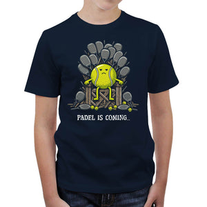 T-shirt Enfant Geek - Padel is Coming