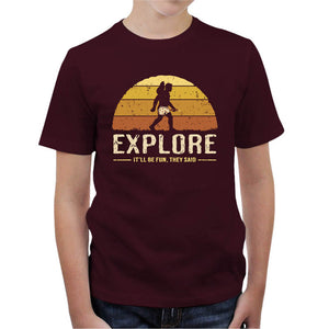 T-shirt Enfant Geek - Vintage Crawler