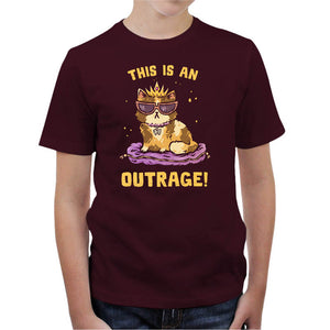 T-shirt Enfant Geek - This is an Outrage