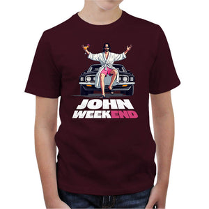 T-shirt Enfant Geek - John Week End