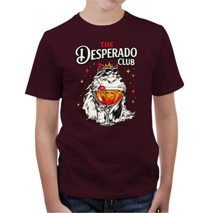 T-shirt Enfant Geek - The Desperado Club, Coloris Cerise, Collections SOLDES, T-SHIRT GEEK ENFANT, Top des ventes - Checkpoint, Checkpoint