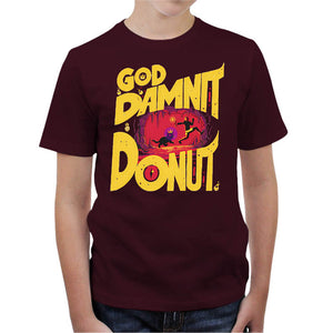 T-shirt Enfant Geek - Got Damnit Donut !
