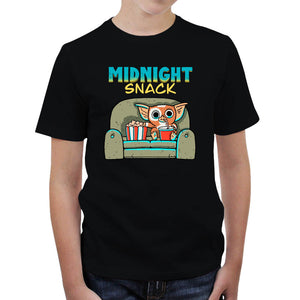 T-shirt Enfant Geek - Midnight Snack, Coloris Noir, Collections T-SHIRT GEEK ENFANT, Vendor - Ppmind, Checkpoint