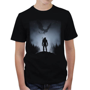 T-shirt Enfant Geek - White Wolf