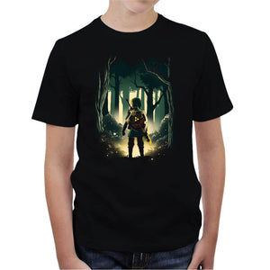 T-shirt Enfant Geek - Hero in the Forest