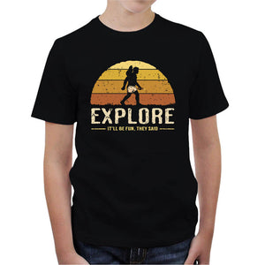 T-shirt Enfant Geek - Vintage Crawler, Coloris Noir, Collections SOLDES, T-SHIRT GEEK ENFANT, Top des ventes - Checkpoint, Vendor - RetroDivision, Checkpoint