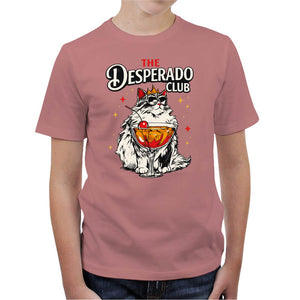 T-shirt Enfant Geek - The Desperado Club, Coloris Pétale rose, Collections SOLDES, T-SHIRT GEEK ENFANT, Top des ventes - Checkpoint, Checkpoint