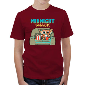 T-shirt Enfant Geek - Midnight Snack, Coloris Rouge, Collections T-SHIRT GEEK ENFANT, Vendor - Ppmind, Checkpoint