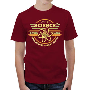 T-shirt Enfant Geek - Science Inc, Coloris Rouge, Collections SOLDES, T-SHIRT GEEK ENFANT, Top des ventes - Checkpoint, Vendor - KG07, Checkpoint