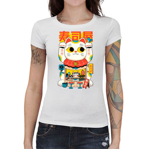 T-shirt Geekette - Lucky Sushi Bar