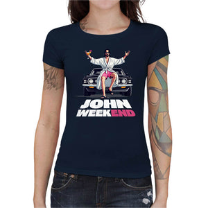 T-shirt Geekette - John Week End