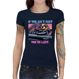 T-shirt Geekette - Fast or Last
