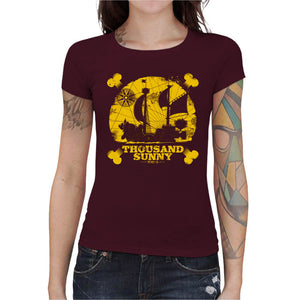 T-shirt Geekette - Ship Sunny