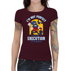 T-shirt Geekette - Flawless, Coloris Cerise, Collections SOLDES, T SHIRT GEEKETTE, Top des ventes - Checkpoint, Vendor - Nemons, Checkpoint