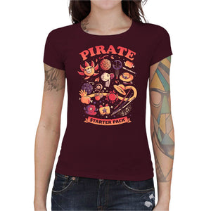 T-shirt Geekette - Pirate Starter Pack