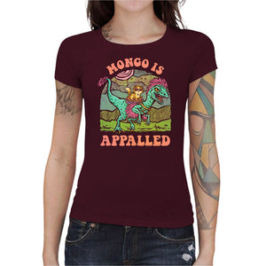 T-shirt Geekette - Mongo is appalled, Coloris Cerise, Collections SOLDES, T SHIRT GEEKETTE, Top des ventes - Checkpoint, Vendor - KG07, Checkpoint
