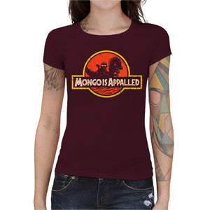 T-shirt Geekette - Jurassic Crawl, Coloris Cerise, Collections SOLDES, T SHIRT GEEKETTE, Top des ventes - Checkpoint, Vendor - KG07, Checkpoint