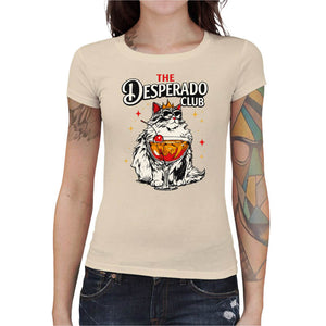 T-shirt Geekette - The Desperado Club, Coloris Natural, Collections SOLDES, T SHIRT GEEKETTE, Top des ventes - Checkpoint, Checkpoint
