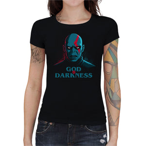 T-shirt Geekette - God of Darkness