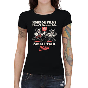 T-shirt Geekette - Small Talk, Coloris Noir, Collections T SHIRT GEEKETTE, Vendor - Nemons, Checkpoint