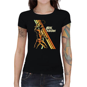 T-shirt Geekette - Ark Rider, Coloris Noir, Collections SOLDES, T SHIRT GEEKETTE, Top des ventes - Checkpoint, Vendor - RetroDivision, Checkpoint