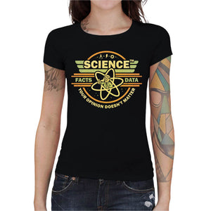 T-shirt Geekette - Science Inc, Coloris Noir, Collections SOLDES, T SHIRT GEEKETTE, Top des ventes - Checkpoint, Vendor - KG07, Checkpoint