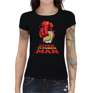 T-shirt Geekette - Ti Punch Man