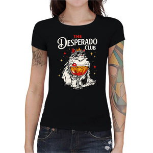 T-shirt Geekette - The Desperado Club, Coloris Noir, Collections SOLDES, T SHIRT GEEKETTE, Top des ventes - Checkpoint, Checkpoint
