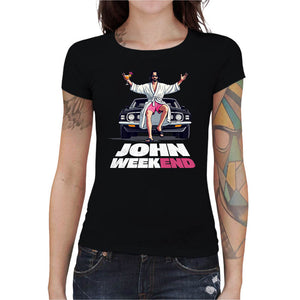 T-shirt Geekette - John Week End