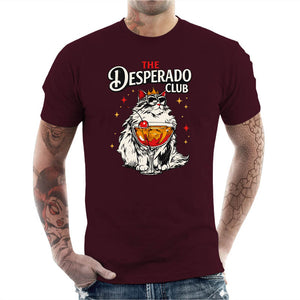 T-shirt Geek Homme - The Desperado Club, Coloris Cerise, Collections SOLDES, T-SHIRT GEEK HOMME, Top des ventes - Checkpoint, Checkpoint