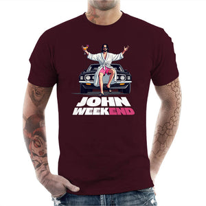 T-shirt Geek Homme - John Week End