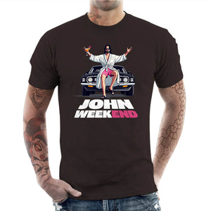 T-shirt Geek Homme - John Week End