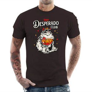 T-shirt Geek Homme - The Desperado Club, Coloris Chocolat, Collections SOLDES, T-SHIRT GEEK HOMME, Top des ventes - Checkpoint, Checkpoint