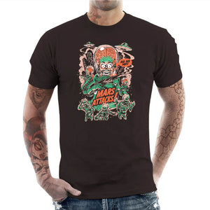 T-shirt Geek Homme - Ack Ack MDFK, Coloris Chocolat, Collections SOLDES, T-SHIRT GEEK HOMME, Top des ventes - Checkpoint, Vendor - Eduely Studio, Checkpoint