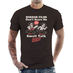 T-shirt Geek Homme - Small Talk, Coloris Chocolat, Collections T-SHIRT GEEK HOMME, Vendor - Nemons, Checkpoint
