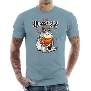 T-shirt Geek Homme - The Desperado Club, Coloris Ciel, Collections SOLDES, T-SHIRT GEEK HOMME, Top des ventes - Checkpoint, Checkpoint