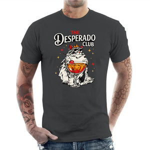 T-shirt Geek Homme - The Desperado Club, Coloris Gris Foncé, Collections SOLDES, T-SHIRT GEEK HOMME, Top des ventes - Checkpoint, Checkpoint