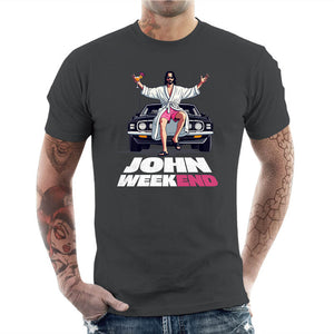 T-shirt Geek Homme - John Week End