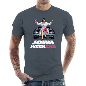 T-shirt Geek Homme - John Week End