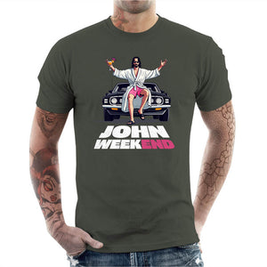 T-shirt Geek Homme - John Week End